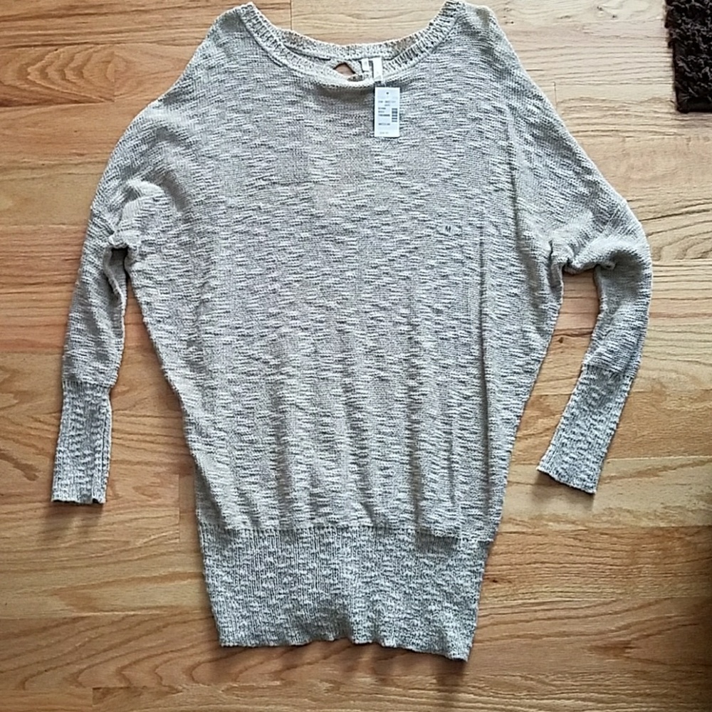 Gold long sweater